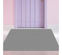 Protector Suelo Silla Ruedas 60 x 145 cm Resistente a Los Arañazos Antideslizante Protector Suelo Lavable de Madera Dura, Tapete de Resistente, Gris Claro