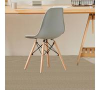 Protector Suelo Silla Ruedas 70 x 90 cm Antideslizante Alfombra Silla Lavable Lavable Suelo de Madera Dura, Tapete Protector de Resistente, Caqui