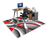 Protector Suelo Silla Ruedas, Alfombra para Silla de Oficina, Alfombra para Silla Gaming, Alfombra Protectora para Silla de Oficina, Antideslizante Protector Suelo, Alfombra Silla Ruedas 80 x 120 cm