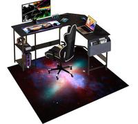 Protector Suelo Silla Ruedas, Alfombrilla para Silla de Oficina Gaming, Alfombra Silla Gaming, Alfombrilla de Protección para Suelos Duros, Tapete de Protección de Madera/baldosas 160 x 180 cm