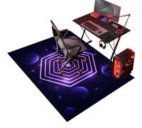 Protector Suelo Silla Ruedas Gaming Alfombra Silla Escritorio Antideslizante Alfombra Silla Gaming Alfombra Oficina para Silla con Ruedas Alfombra Protectora Suelo Silla Alfombra Gamer 70 x 100 cm