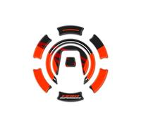 Protector tapón de gasolina resina 3D compatible con KTM 1390 Super Duke R 2024 On GP-1092 (naranja)