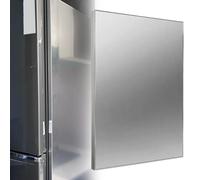 Protector térmico de Acero Inoxidable para encimeras de Cocina y tuberías de Gas, ignífugo para Horno (110 cm de Largo x 20 cm de Ancho). Diseño Duradero de un Solo Lado para la Seguridad de