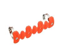 Protector térmico del tubo de escape del silenciador, compatible con KTM SXF EXCF SMR y Honda CRF250 CRF450 CRF450X. Térmica para tubo Motocicleta Protector de Tubo de(220mm Orange)