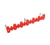 Protector térmico del tubo de escape del silenciador, compatible con KTM SXF EXCF SMR y Honda CRF250 CRF450 CRF450X. Térmica para tubo Motocicleta Protector de Tubo de(400mm Red)