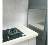 Protector térmico para refrigerador: Panel de Pared ignífugo para Estufas y hornos, 40 cm x 40 cm, Ideal para quemadores de Gas y leña.