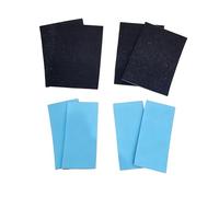 Protector Tibias 8 Piezas Protectores Adhesivos Para Defensa | Protector de pantorrilla - Para Aventura Al Aire Libre Tabla De Nieve Entrenamiento Esquí Deportes Viaje Actividad
