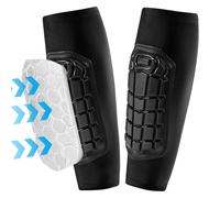 Protector Tibias Ski | Mangas de Compresión, Protecciones Tibiales de Fútbol, para Adolescentes Adultos Fútbol Snowboard Entrenamientos Campo Exterior Escuela