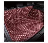 Protector Tronco Bandeja Alfombrilla Almacenamiento Maletero Trasero Coche Impermeable Para Hyundai Para Kona Para Kauai Hybrid OS 2018~2022 Accesorios Coche(Wine red,Full set)
