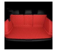 Protector Tronco Bandeja Alfombrilla Almacenamiento Maletero Trasero Coche Impermeable Para Hyundai Para Kona Para Kauai Hybrid OS 2018~2022 Accesorios Coche(Red,Full set)