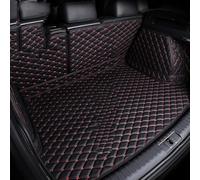 Protector Tronco Bandeja Alfombrilla Almacenamiento Maletero Trasero Coche Impermeable Para Hyundai Para Kona Para Kauai Hybrid OS 2018~2022 Accesorios Coche(Black red,Full set)