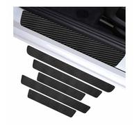 Protector Umbral Puerta Coche para Opel Meriva B 2010-2014, Fibra de Carbono, Tiras Adhesivas Protectoras de Taloneras Antirasguños y Embellecedor