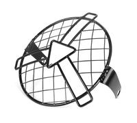Protector universal for faros delanteros de motocicleta, estilo vintage, for parrilla retro, compatible con Harley, Ducati, Chopper, Yamaha, Cafe Racer.(B)