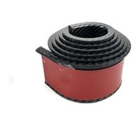 Protector Universal para Arco Rueda Extensor Guardabarros Fibra Carbono Negro Tira Protectora Goma para Cejas Coche Aletines Guardabarros Coche(5.5cm Carbon Fiber)