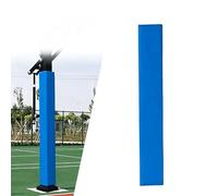 Protector Universal Para Postes De Canasta De Baloncesto,Cubierta De Seguridad 4 Lados Contra Impactos,Cojín Acolchado Impermeable,Para Gimnasio Escuela Garaje(Blue,5x5in(12.7x12.7cm))