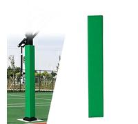 Protector Universal Para Postes De Canasta De Baloncesto,Cubierta De Seguridad 4 Lados Contra Impactos,Cojín Acolchado Impermeable,Para Gimnasio Escuela Garaje(Green,4x4in (10x10cm))