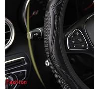 Protector Universal para Volante Coche 38CM Resistente Al Desgaste En Relieve Sin Anillo Interior Accesorios Cubierta Manija Banda Elástica Cubierta de Volante(4)