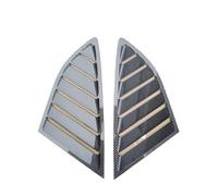 Protector Ventilación Lateral Negro Brillante Guardabarros Trasero para A5 4 Puertas 2008, 2009, 2010, 2011 2012 2013 2014 2015 2016 2017 2018 2019(17-19 Fak Carbon)