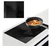 Protector Vitroceramica Induccion, 52x61cm Protector Placa Induccion, Multifuncional Protector Vitroceramica Induccion, Protector Placa Induccion para Hornos, Cocinas de Inducción (Magnética, Negra)