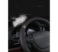 Protector Volante Coche En Forma D/O 36cm Cuero PU para Civic para Ciimo para Jade para Suzuki para Alto para LINGYANG para Nissan Cubierta de Volante(3)