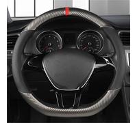 Protector Volante Coche Funda Volante Fibra Carbono para Nissan para Qashqai J11 para X-Trail T32 2015-2021 Cubierta Volante Coche(Type E D Shape)