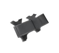 Protector Volante Coche para Toyota para Land para Cruiser para Prado 120 2004-2009 para Land para Cruiser 2003-2007 para Tacoma 2005-2011 Funda Cuero Volante Cosida A Mano(Black-White Line)