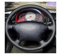 Protector Volante Coche para Toyota para Tacoma para 4Runner para Camry para Sienna para Sequoia para Highlander para Land para Cruiser 1995-2007 Volante Cobertura Completa(Style3 Black Thread)