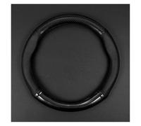 Protector Volante Coche para VW para BMW para Seat para Opel para Peugeot para Hyundai para Ford para Mazda para Toyota Accesorios Coche Funda Volante Cuero Fibra Carbono(1)