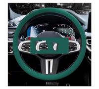 Protector Volante Coche Protector Para Volante Coche Cubierta Mango Antideslizante Absorbente Sudor Accesorios Universales Para(Blackish green)