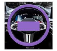 Protector Volante Coche Protector Para Volante Coche Cubierta Mango Antideslizante Absorbente Sudor Accesorios Universales Para(Purple)
