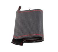 protector volante Compatible con Benz para A-Class W169 2004 2005 2006 2007 2008 2009 2010 2011 2012 Protector para Volante de Coche Volante Trenzado Negro(Red thread)