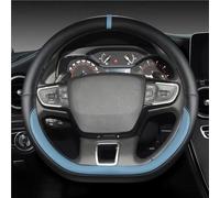 protector volante Compatible con C&itroen para C3 II III 2009 2010 2011 2012 2013 2014 2015 2016 2017 2018 2019 2020 cubierta de volante tipo D(Blue)