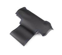 protector volante Compatible con Fiat para 500 2007 2008 2009 2010 2011 2012 2013 2014 2015 protector para volante de coche trenzado a mano(Black-blue line)