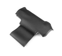 protector volante Compatible con Fiat para 500 2007 2008 2009 2010 2011 2012 2013 2014 2015 protector para volante de coche trenzado a mano(Black)
