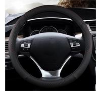 Protector Volante Funda Cuero Volante Coche Accesorios para Nissan para Terrano 2 para X-Trail T31 FX35 Cubierta Volante Coche(Black)