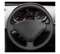 Protector Volante Funda de Volante para Peugeot 207 2006-2014 2009-2018 2008-2016 para Fiat Scudo 2010-2016 Cubierta para(Red Thread)