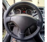 Protector Volante Funda para Volante Coche para Peugeot 207 2006-2014 para Expert para Partner 2008 2009 2010 2011 2012 2013 2014 2015 2016 2017 2018 Accesorios Interior(Red Thread)