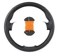 Protector Volante Funda Volante Coche Personalizada DIY para Mercedes para Benz Clase A W169 2004-2012 Piel Sintética Cubierta Volante Coche(Orange Thread)