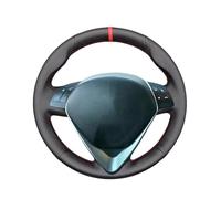 Protector Volante para Alfa para Romeo para Giulietta 2014-2021 para Mito 2014-2019 Protector Negro para Volante De Coche Cubierta para Volante(Grey)