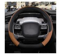 Protector Volante para Citroen C1 C2 C3 C4 C5 C4L para Berlingo C4 para Picasso C5 para Aircross Funda para Volante Coche De Cuero PU Antideslizante Automóviles Cubierta Volante(D Brown)