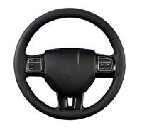 Protector Volante para Dodge para Grand para Caravana para Viaje para Vengador para Durango Cuero Resistente Al Desgaste Protector para Volante Cubierta para Volante(BK Blue)
