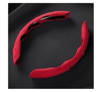 Protector Volante para Ferrari F8 F355 Cubierta Ante Antideslizante Absorbente para El Sudor Cómoda Y Agradable para La Piel Protector De Volante Segmentado(Rojo)