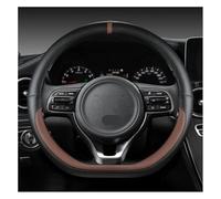 Protector Volante para Kia K5 para Ceed GT para Stonic para Proceder para Sportage 2017-2021 Protector De Dirección para Coche Cubierta Protectora Volante(Coffee)