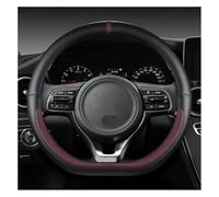 Protector Volante para Kia K5 para Ceed GT para Stonic para Proceder para Sportage 2017-2021 Protector De Dirección para Coche Cubierta Protectora Volante(Wine Red)
