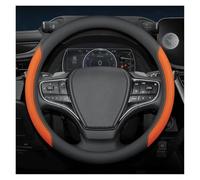Protector Volante Tapa Volante Coche para NX RX ES GS ES UX IS200 IS250 CT200h ES300h NX300h IS300h RX350 RX450h(Round Horse Orange A)