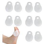 Protector y Separador de Juanete,10piezas Protector dedo gordo pie Punteras de Silicona para Dedo Gordo Corrector De Juanetes Noche Día Protección de Juanetes Hallux Valgus Alivia el dolor de juanete