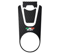 Protector zona depósito y llave encendido para Ducati Monster 821 del 2015 al 2020. Medidas 301 x 141,6 mm carbon