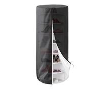 protectora a prueba de polvo - Cremallera impermeable 420D tela Oxford giratoria organizador cubierta, para salpicaduras de lluvia, interior y exterior, terraza, salón, entrada, apartamento