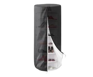 protectora a prueba de polvo - Cremallera impermeable 420D tela Oxford giratoria organizador cubierta, para salpicaduras de lluvia, interior y exterior, terraza, salón, entrada, apartamento