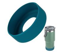 - protectora antideslizante para botella, reutilizable, base de silicona, accesorio antidesgaste y antichoque extensible para lentes de 71 a 75 mm de diámetro, uso diario